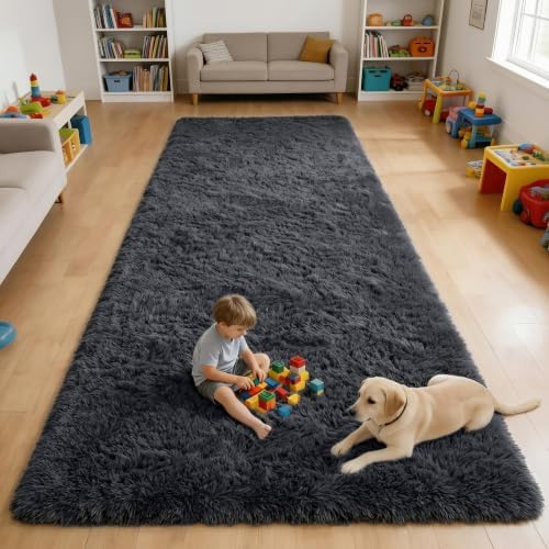 OLANLY 5x11 Machine Washable Large Area Rugs by OLANLY