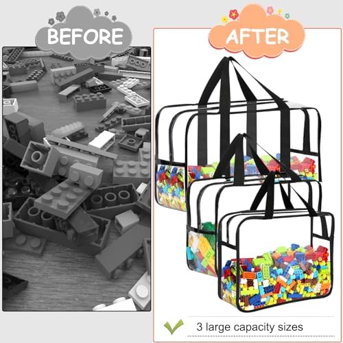 6Pcs Large, XXL Toy Storage Bags - Image 5