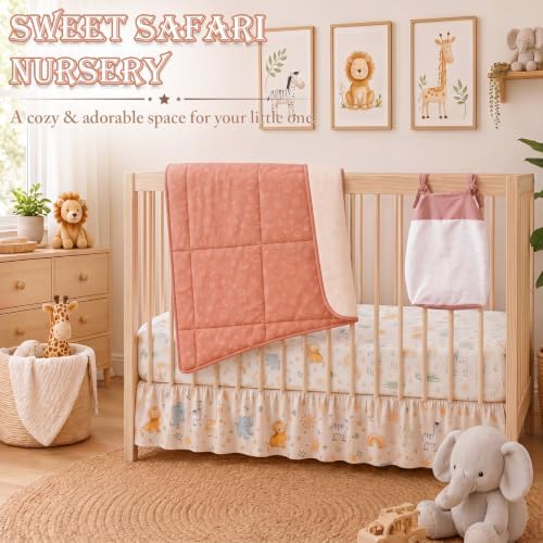 Hahafelt 4 Pieces Crib Bedding Set - Image 4