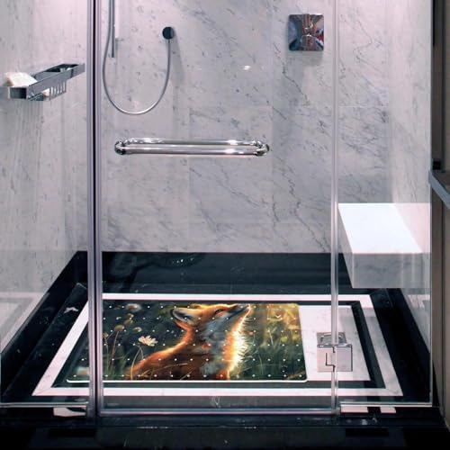 Bath Tub Shower Mat, Washable Bathtub Floor Mats, Suction Cups and Drain Holes - Image 6