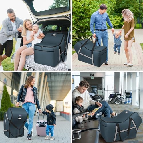 Infant Car Seat Travel Bag for Airplane Compatible - Image 7