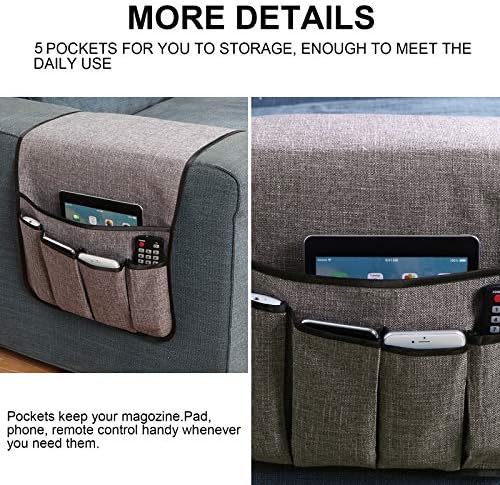 Sofa Armrest Organizer Non-Slip Remote Control Holders - Image 2