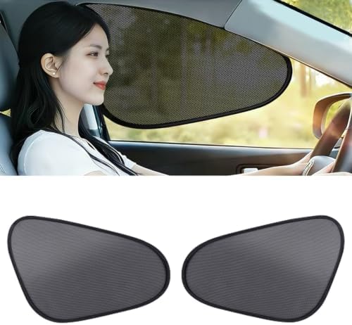 2-Pack Car Window Shades | Mesh Static Adsorption Side Window Sunshade | by Unknown