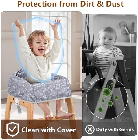 Baby High Chair Cover for Restaurants - Image 2