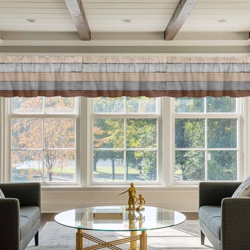 Farmhouse Fall Kitchen Curtains Valances - Image 4