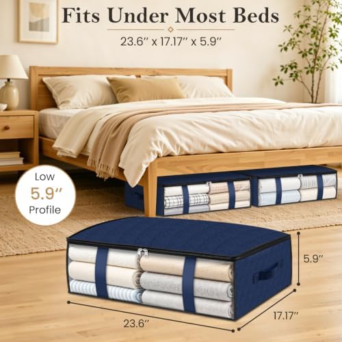StorageRight Under Bed Storage Bags, 4 Pack - Image 2