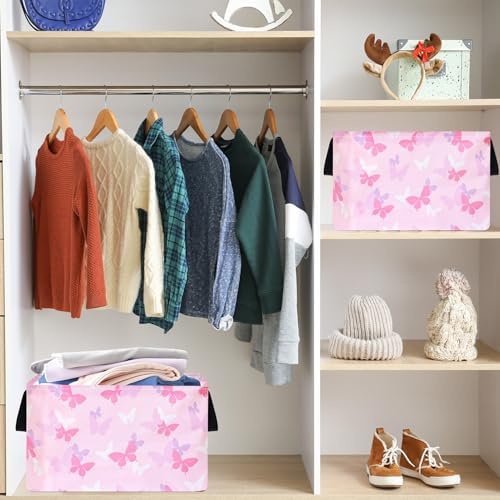 Rectangular Butterfly Storage Basket - Image 4