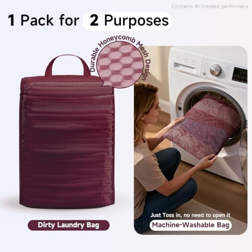 OlarHike 9 Set Packing Cubes for Travel, Gifts for Women Mom, Anti-Tearing - Image 6