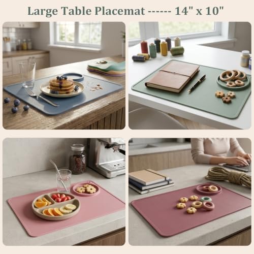 2 Pack Silicone Baby Placemats - Image 5