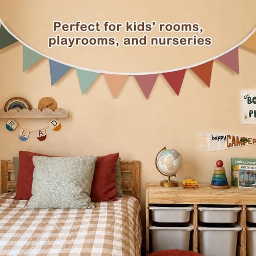Playroom Decor Pennant Banner Flags 5.5Ft - Image 2