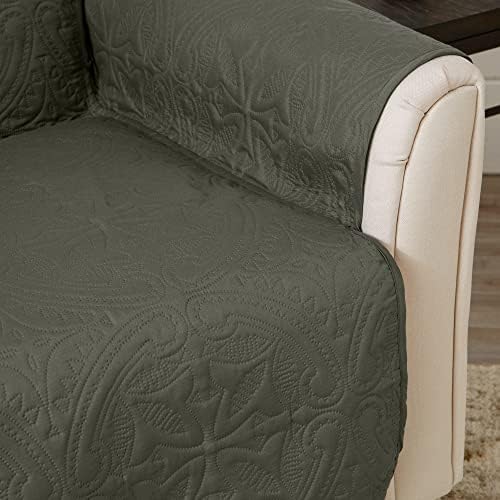 Great Bay Home Reversible Chair Cover - Image 4