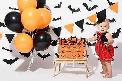 Rectangular Halloween Baskets, Pumpkin Basket - Image 3