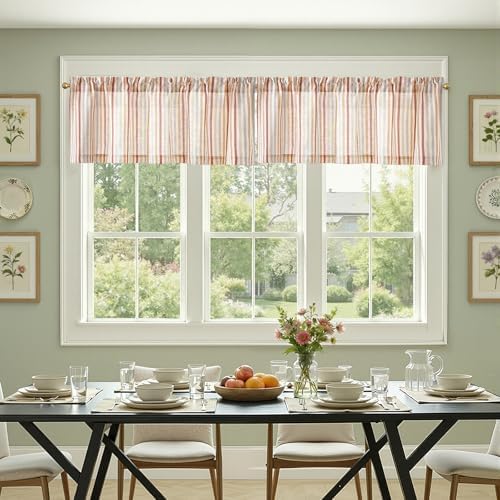 jinchan Linen Boxter Stripe Valances - Image 5
