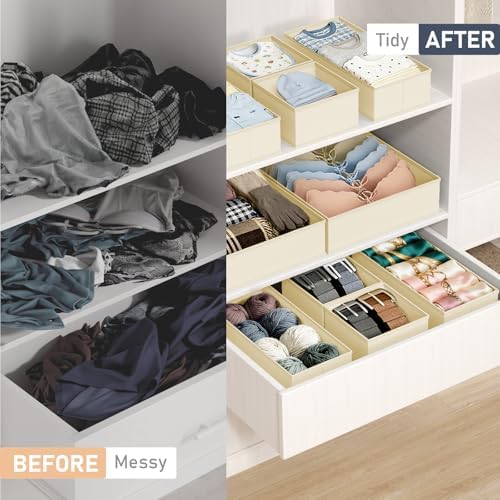 DIMJ Drawer Organizer Clothes Storage - Image 4