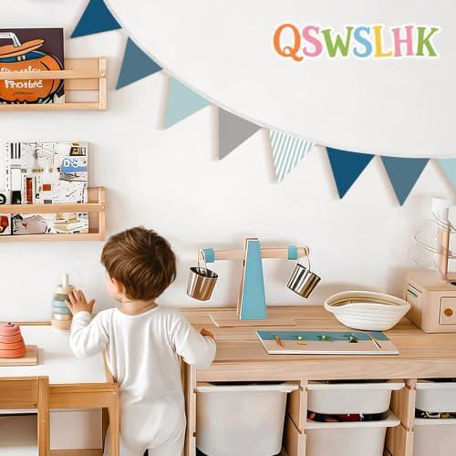 Boys Room Playroom Decor Banner Garland Flags - Image 5