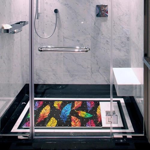 Non Slip Bathtub and Shower Mat 26.8x15.1 inch, Bath Mat - Image 6