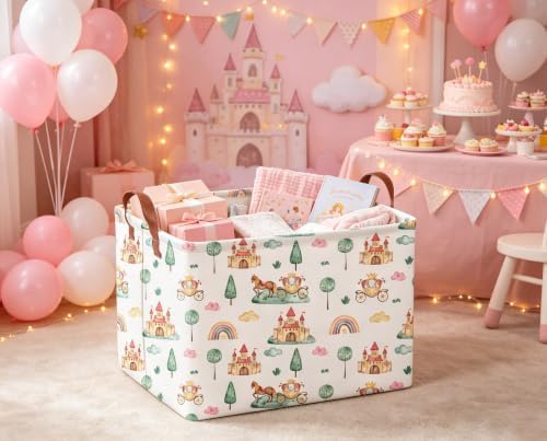 Rectangular Princess Baskets, Storage Bins - Image 2