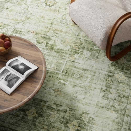 4x6 Washable Area Rugs for Entryway: Small Living Room Rug Non Slip Carpet - Image 5