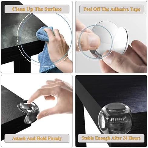 12 Pack Corner Protectors for Baby, 1.6x1.6x0.8 in - Image 6