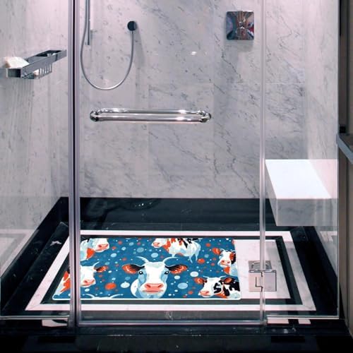 Non Slip Bathtub and Shower Mat 26.8x15.1 inch, Bath Mat - Image 6
