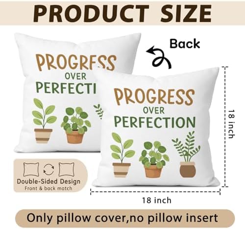 Plant Classroom Homeschool Decor Pillow Cover 18x18 - Image 5