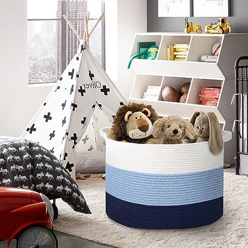 MEGASKET Large Kids Toy Basket, Toy Storage Bin - Image 3