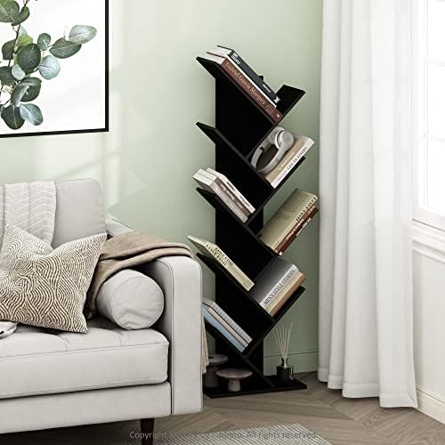Furinno TREE Book Shelf, 9-Tier Bookshelf, Tree Bookcase - Image 2