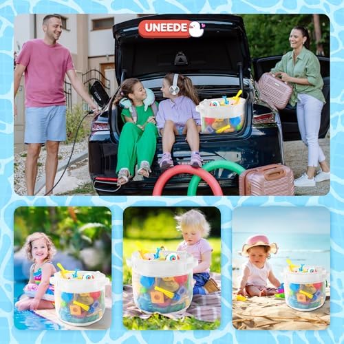 UNEEDE Bath Toy Organizer, 1.55 Gallons Bathtub Toy Storage Organizer - Image 6