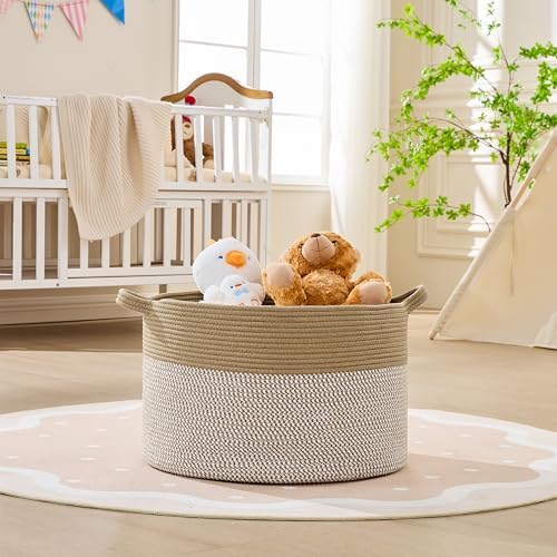 KAKAMAY Large Blanket Basket - Image 2