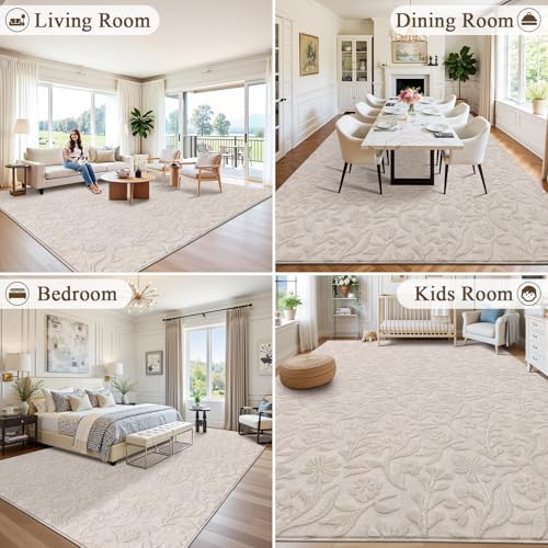 Vaukki 8x10 Area Rug for Living Room - Image 4