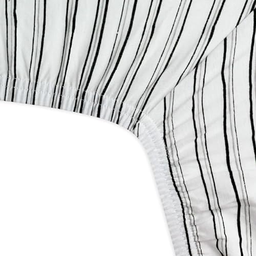 HonestBaby Unisex-Baby Classics Fitted Crib Sheets Set Standard Mattress - Image 3