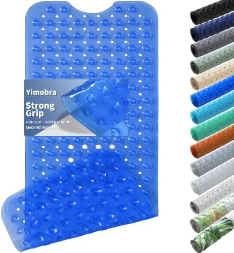 Yimobra Non Slip Bath Mat for Tub 40x16, Extra Long Bath Tub Mat by Yimobra