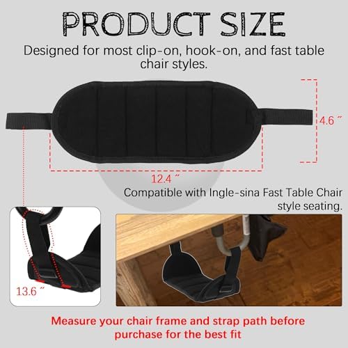 Adjustable Baby Footrest for Clip-On Table Chair - Image 2
