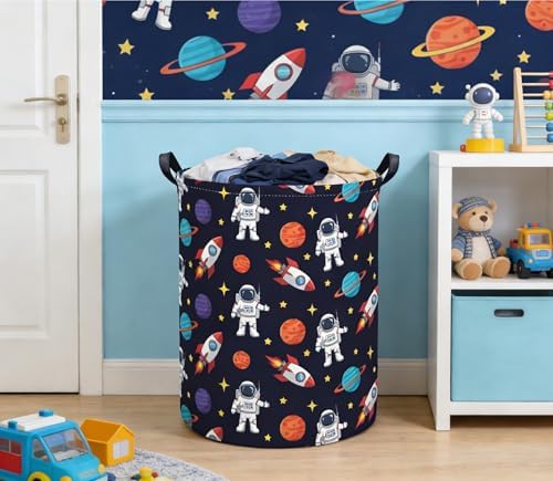 Baby Laundry Basket Kids Hamper Toy Storage Bin - Image 4