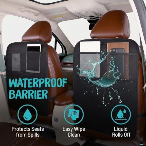 2 Pack Leather Car Seat Protector - Image 4