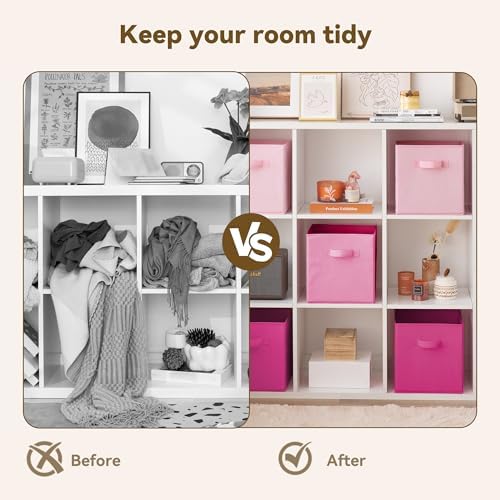 GRANNY SAYS 11 Inch Fabric Cube Storage Bins - Image 6