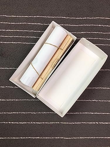 Kids Growth Chart, Wood Frame Fabric Canvas Height Measurement Ruler from Baby - Image 3