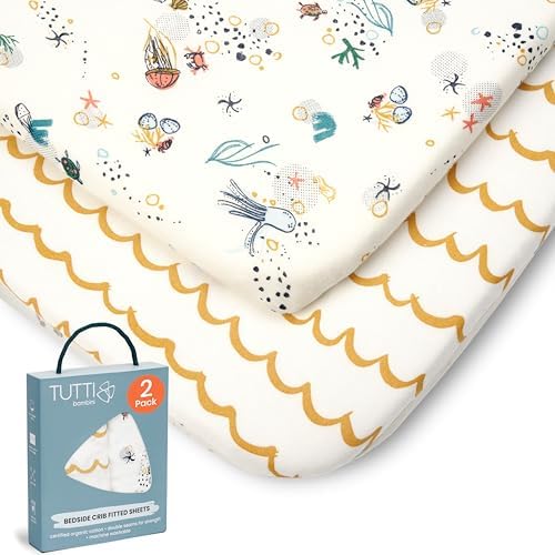 Tutti Bambini Premium Bassinet Sheets by TuttiBambini