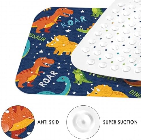 Bathtub Shower Mat 40X16 Inch, for Toddler - Image 5