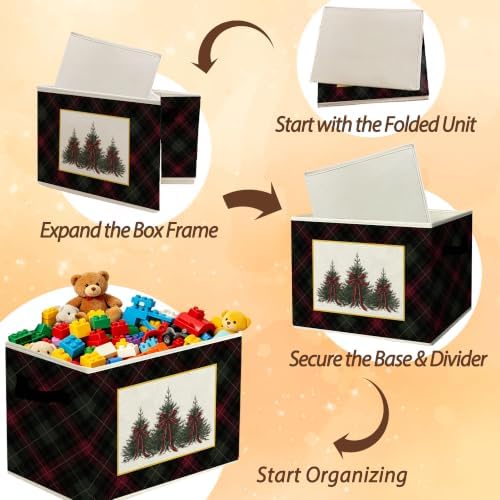 Vintage Gothic Christmas Tree Storage Box - Image 6