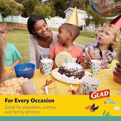 Glad for Kids Disposable Paper Cups, 9 Oz - Image 5