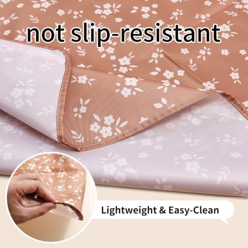 Baby Splat Mat for Under High Chair, 51 x 51 Inch - Image 4