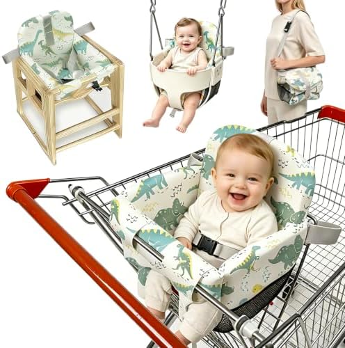 Grocery Shopping Cart Cover for Baby，Baby Comfort High Chair Cover by Unknown