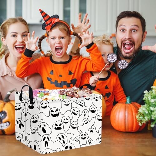 Halloween Ghost thriller basket, Empty Halloween basket, Horror and thriller - Image 4