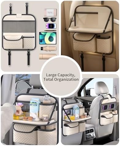 PU Leather Backseat Car Organizer - Image 5