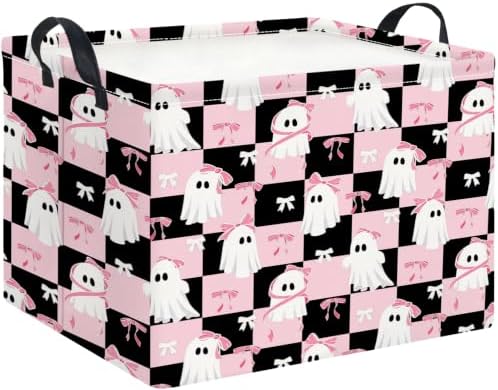Rectangle Storage Basket with Handles, Collapsible Storage Bin, Gift Basket by HKECHomeStorage