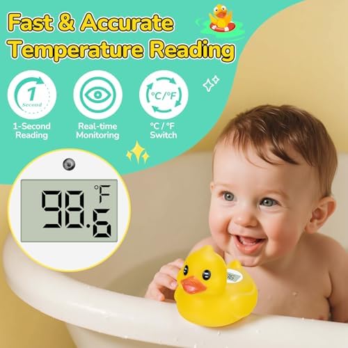 Baby Bath Thermometer – Digital Safety Water Thermometer - Image 3