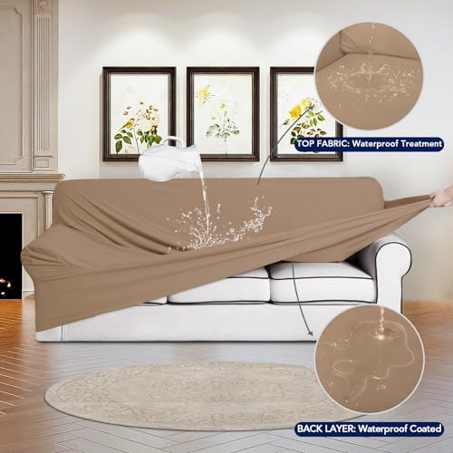 PureFit 100% Waterproof Chair Couch Cover Slipcovers - Image 3