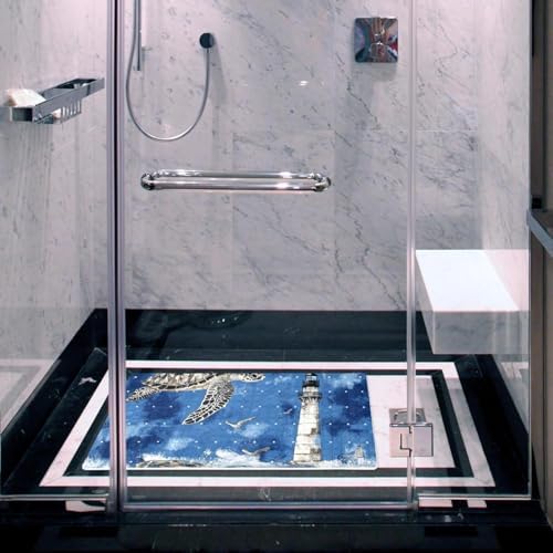 Shower Mat Bathtub Mat, 26.8x15.1 inch, Non-Slip Bath Mat - Image 6