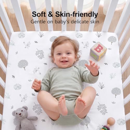 4 Pack Crib Sheets for Boys - Image 3